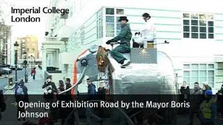 Opening of Exhibition Road by the Mayor Boris Johnson