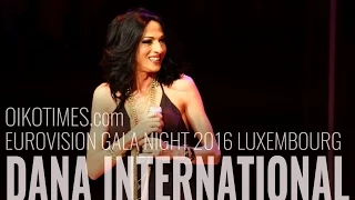 oikotimes.com: Dana International at Eurovision Gala Night 2016 in Luxembourg