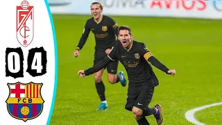 Barcelona vs Granada 4-0 Highlights Extended & all Goals 2021