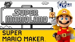 Super Mario Land Remade in Super Mario Maker