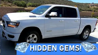 Dodge Ram 1500 Big Horn - Hidden Features and Gems 2019 2020 2021