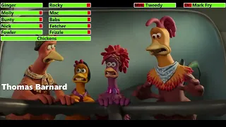 Chicken Run: Dawn of the Nugget (2023) Final Battle with healthbars 4/4