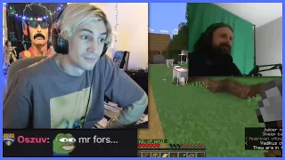 xQc reacts to Forsen laugh at dono about Valentine's Day