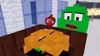 Pibby Annoying Orange Funeral | FNF x Minecraft Animation | Corrupted Pear | Come Learn with Pibby