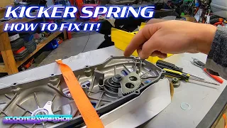 How to Install your Kick start spring | CVT Cover
