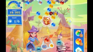 Bubble Witch Saga 2 Level 1506 with no booster & 6 bubbles left