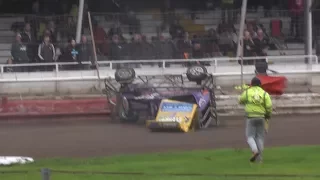 4/25 Mildenhall Stadium 22/7/17 BriSCA F2 Stock Cars Heat 3 Part 1