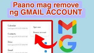 HOW TO REMOVE GMAIL/GOOGLE ACCOUNT FROM ANDROID PHONE