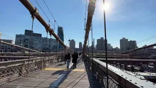 🔴 NYC Live: Brooklyn Bridge to Downtown Brooklyn 2/12/22
