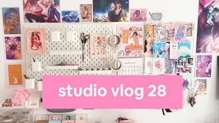 🌞Packing the Papernova Boxes and Shop Update 🌞 Studio Vlog 28