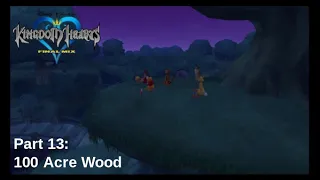 Kingdom Hearts Final Mix (PS4) (HD 1.5 + 2.5 ReMIX) Part 13: "100 Acre Wood"