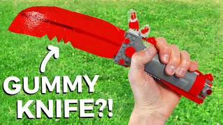 So, I Made LEGO Gummy Weapons... 😬😵🤔