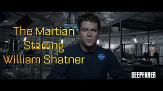 The Martian starring a young William Shatner [deepfake]