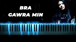 Lune - Bra Gawra Min - piano karaoke instrumental cover