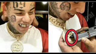 6IX9INE GETS EXPOSED (fake diamond chain)