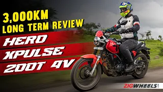 Hero XPulse 200T 4V 3,000km Long Term Review| A really fun city bike | ZigWheels