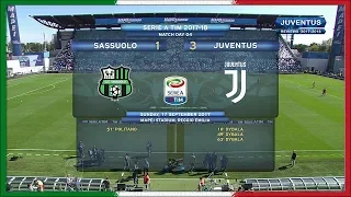 Serie A 2017-18, g04, Sassuolo - Juve