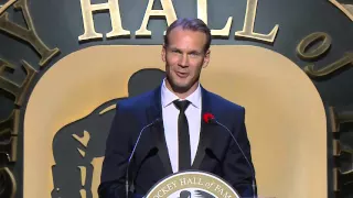 Nicklas Lidstrom Hockey Hall of Fame Induction Speech (2015)