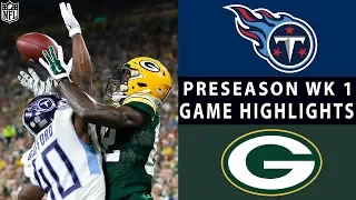 Titans vs. Packers Highlights | NFL 2018 Preseason Week 1