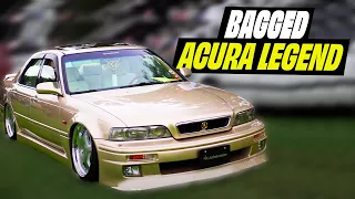 Custom Acura Legend with Air Ride Suspension at JCCS | A Fabulous JDM Classic | Throdle