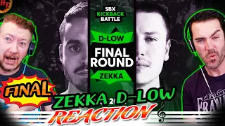 ''THE FINAL'' - D-LOW vs ZEKKA BeatBox Reaction - SBX KICKBACK BATTLE 2021