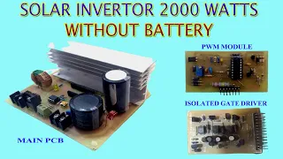 SOLAR INVERTER WITHOUT BATTERY