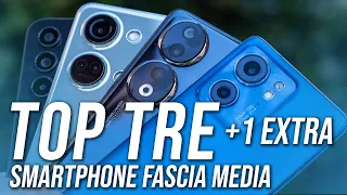 I TOP TRE SMARTPHONE (+1) della fascia media: Honor 90, OnePlus Nord 3 e Moto Edge 40