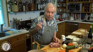 Pork roast with ratatouille  | Jacques Pépin Cooking At Home | KQED