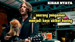 KUCING PEMBAWA KEBERUNTUNGAN alur cerita film a street cat named bob