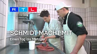 Schmidt macht mit: Einen Tag als Metzger | RTL WEST