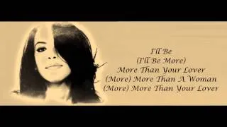 Aaliyah - More Than a Woman Lyrics HD