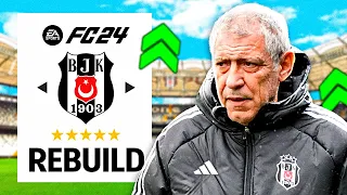 FERNANDO SANTOS VE YENİ PORTEKİZ ÇETESİ - BEŞİKTAŞ REBUILD - FC 24 KARİYER MODU