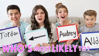 Who's Most Likely To SIBLINGS Edition!