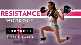 HOW TO BUILD LEAN MUSCLE MASS—The BEST Resistance Workout for Women! (part 1)