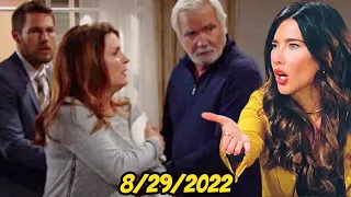 Full CBS New B&B Monday, 8/29/2022 The Bold and The Beautiful Episode (August 29, 2022)