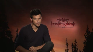 'Breaking Dawn Part 1' Taylor Lautner Interview