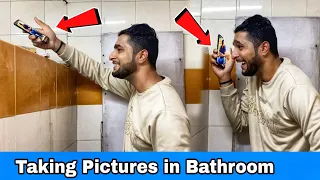 Taking Pictures in Bathroom Prank | Part 2 | Prakash Peswani Prank |