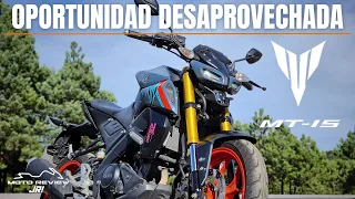 YAMAHA MT-15 Review | Pudo ser lo que no fue