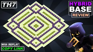 New BEST! TH7 Base with Copy link 2022 | Town Hall 7 Trophy/Farming Base Design - Clash of Clans