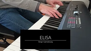 Elisa - S. Gainsbourg - Accompagnement Piano