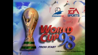 World Cup 98 -- Gameplay (PS1)