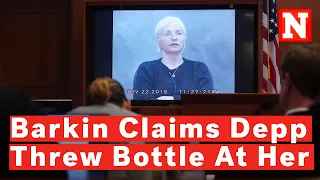 Ellen Barkin Alleges Johnny Depp Threw Wine Bottle At Her