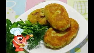 Картофельные зразы с мяснй начинкой - бюджетный вариант (Potato pancakes (ZRAZES)