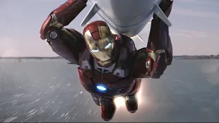 Iron Man saves New York from a Nuclear Strike | 4K | Avengers 2012