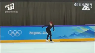 Александра Трусова - 3A в прогоне // Alexandra Trusova TRIPLE AXEL on training 💪🏼