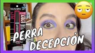 Telescopic Lift un FIASCO total | ¿Es la peor mascara de Loreal?|  Pestañas de Tejaban