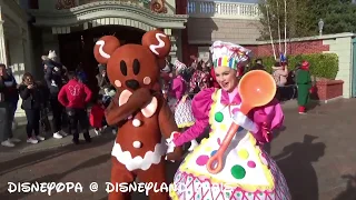 Disneyland Paris Disney`s Christmas Parade 2019 DisneyOpa
