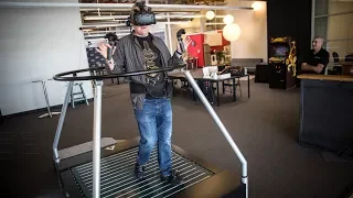 Hands-On with VR OmniDirectional Treadmill!