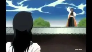 Byakuya vs Yoruichi DUB .