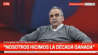 Guillermo Moreno con Julián Guarino en C5N 5/6/23